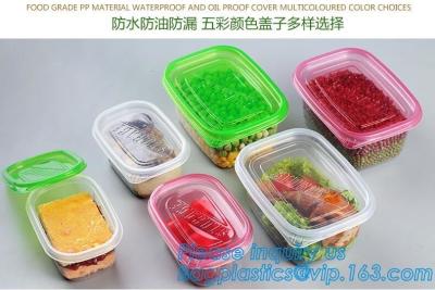 China Glass Fresh Keeping Box Round Vacuum Food Container with Press & Push Lid,Fresh Preservation Vacuum Glass Container Food for sale