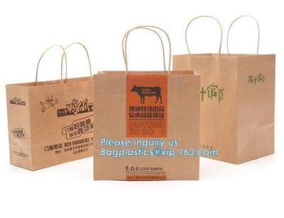 China Chinese Supplier Hot Sell Brown Kraft Lunch Bread Packaging Customized Paper Bag For Promotion,New Design Kraft Paper Br for sale