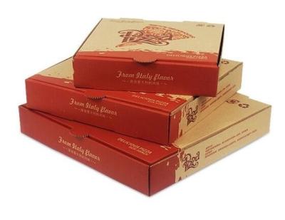 China Paper pizza slice box with customer printing,pizza slice box,triangle food container,Corrugated Cardboard Recycle Pizza for sale