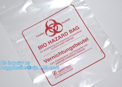 China Clinical waste bags, Specimen bags, autoclavable bags, sacks, Cytotoxic Waste Bags, biobag, bagplastics, bagease, bagpro for sale