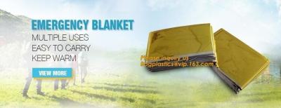 China health aluminum foil emergency thermal blanket,Emergency mylar thermal blanket 160 x 210cm,Outdoor Foil Camping Thermal for sale