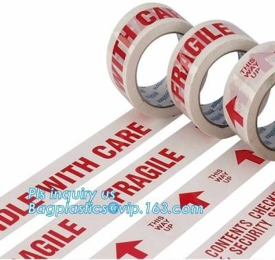 China Crystal bopp packing transparent adhesive tape with logo,Bopp packing tape / BOPP packaging tape / Carton sealing tape for sale