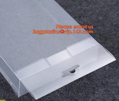 China Soft Crease Folding PVC Clear Plastic Box, Custom Design Clear Plastic Box , PVC Packaging Box , Plastic Packaging Box for sale