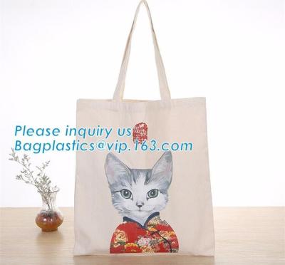 China Lady Fashion Cotton Canvas Bag Rope Handle Tote Shopping Bag for Girls,printed rope handle cotton canvas tote bag bageas for sale