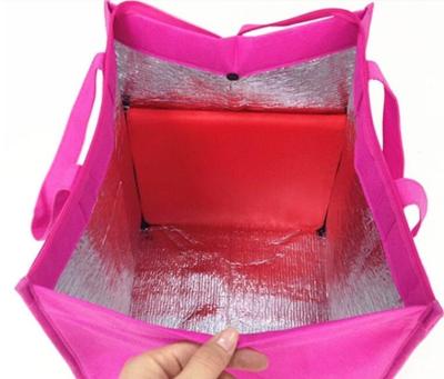 China Cold Insulated Reusable Grocery Thermal Insulation Cooler Bag,OEM aluminum foil thermal insulation bags bagease bagplast for sale