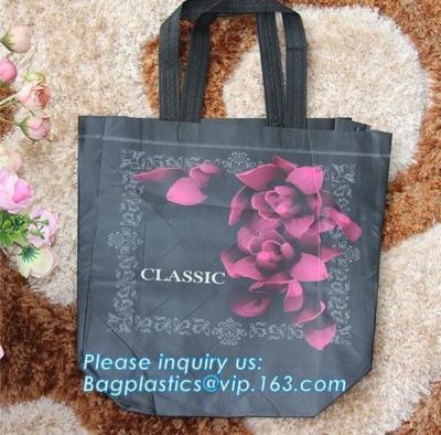 China customized promotional laminated gift shopping tote polypropylene pp non woven bag, Fashional hot sale reusable tnt tnt for sale