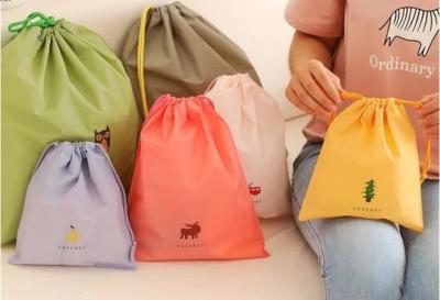 China Reusable Custom 190T Nylon Polyester Folding Travel Shopping Tote bag With Pouch,12 Pack Reusable Grocery Bags include 6 for sale