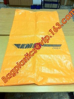 China POLYPROPYLENE WOVEN BAG, PP WOVEN SACK, PP BAG, LAMINATED, GUSSETED BAGS, POST COURIER SACK, SAND SACK LINER, DRAWSTRING for sale