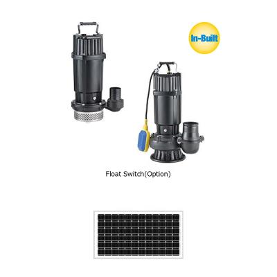 China Built-in Heavy Duty Solar Powered Sewage Water Irrigation and Agriculture LIQDX Controller Submersible Pump for sale