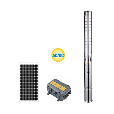 China Solar irrigation 3PSS-H 304 stainless steel garden tubewell pump sun dcac for sale