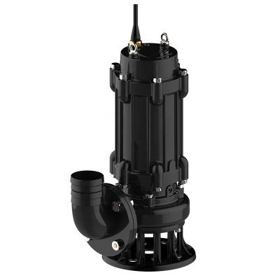 China Biofuel Industry WQ Large Power Head Gasoline High Coupling Submersible Sewage Pump 20 Hp for sale