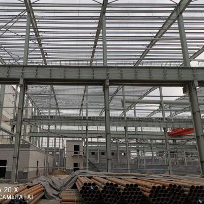 China Large Span Steel Workshop Light Gauge Steel Structure Building Factory Manufacturer for sale