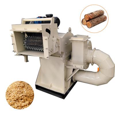 China Waste Wood Shredder Single feed port 4t/h Electric wood chipper Wood chipper machine diesel Shredder wood chipper for sale