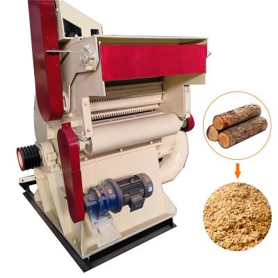 China Waste Wood Shredder Single feed port 4t/h Multifunction Wood Crusher Chipper Log Grinding Machine Sawdust Shaving Making Machine For Sale for sale