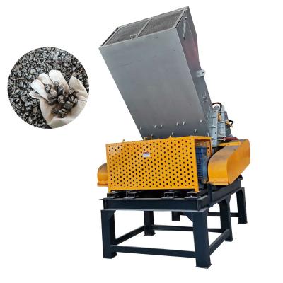 China Recycle Waste Metal Large Capacity Steel Aluminum Scrap Crusher Car Body Crusher Double Shaft Steel Scrap Wire Cars Tire Metal  Crusher Machine for sale