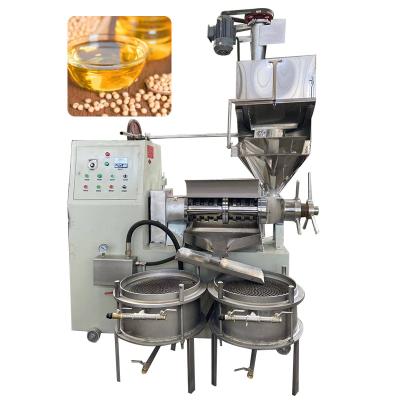 China High Oil Yield Efficiency 30-40 kg/h Mini Oil Press Machine Sunflower Sesame Oil Hot Press Machine palm oil press machine for sale