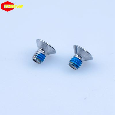 China Customized Stainless Steel Galvanized Head Galvanizing Quincunx Slot Patch Countersunk Nylon Screws for sale