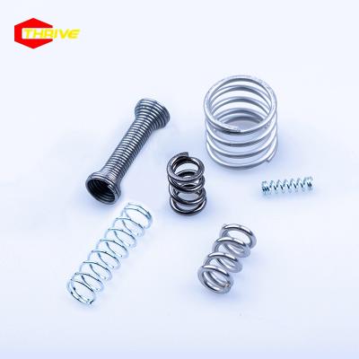 China Apartment ; Leaf ; Plating Heat Resistant Flat Compression Spring Large Diameter Helical Compression Springs for sale