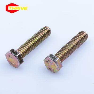 China M6 M8 M10 M12 Auto Fastener Hex Bolt and Nut Stainless Steel Screw Bolt Carbon Steel Galvanized Screw for sale