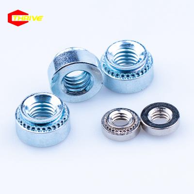 China Heavy Industry M2 M2.5 M3 M4 M5 M6 M8 M10 Stainless Steel Carbon Steel Galvanized Fasteners Self Folding Nuts for sale