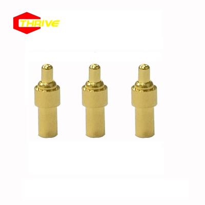 China Consumer Electronics Height 5.65mm Diameter 1.5mm Pogo Pin Connector Spring Loaded Single Head Single Pin for sale