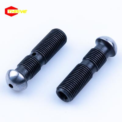 China Industrial Equipment CNC Lathe Milling Thread Double Segment External Fine Black High Tooth Hardness Wear Resistant Thread CNC Screw for sale