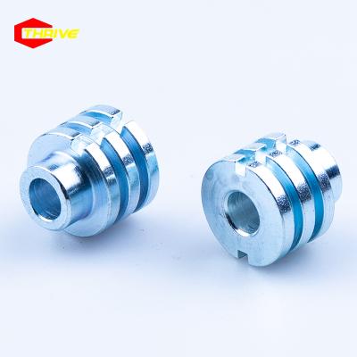 China General Industry For Stainless Steel Carbon Steel Plastic Molding Brass Injection Mold Through Hole Hardware Nut for sale