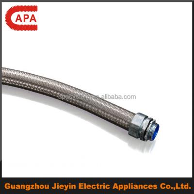 China Stainless Steel Steel Braided Metal Flexible Conduit / Hose / Pipeline / Tube with PVC Sheath (NK707) for sale