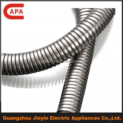 China Flexible Heat Resistant Line Steel Galvanizing Metal Pipe / Metal Flexible Conduits for sale