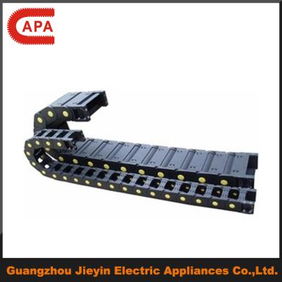 China Reinforce Nylon Wire Carrier Cable PA66 CNC Electrical Cable Chain Plastic Drag Chain for sale