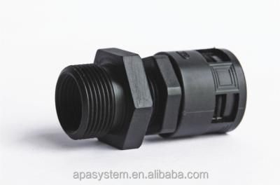 China Automotive Polyamide Flexible Conduit Connector / Plastic Pipe Fittings For Electrical Use for sale