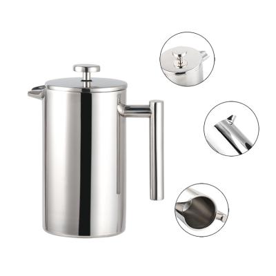 China Stainless Steel Sustainable Hot Selling Xinxin French Press Press With High Performance for sale