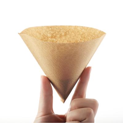 China New Kono Stored AC 1 x 4 No Cold V-Shape Brew Small Alternate Serve Coffee Filter Paper for sale