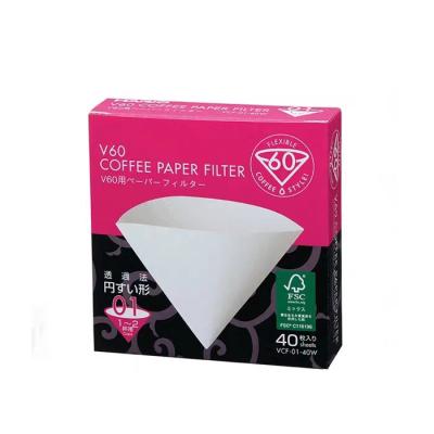 China Stocked Compostable Drip Coffee Disposable Filter Paper Pads Senseo for sale