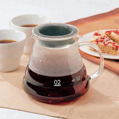 China Viable New Arrival Cold Resistant Glass Coffee Pot Cloud Pot Household Set Hand Puncher Sharing Pot for sale