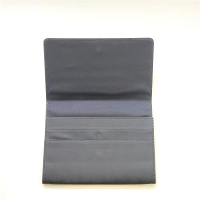 China NATIONAL Custom Made Leather Auto Organizer Car Document Holder PU Folder Holder for sale