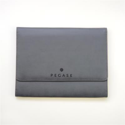 China Durable High Quality Black Car Auto Document Folder Manual PU Holder Case With LOGO for sale