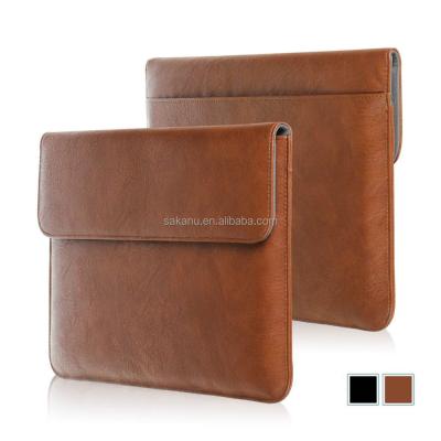 China Handbag Factory Newly Customize Document Case Envelope Shape A4portfolio Faux Leather for sale