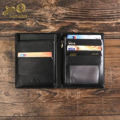 China ENGLAND STYLE travel handmade leather wallet, personalized leather passport wallet, passport holder for sale