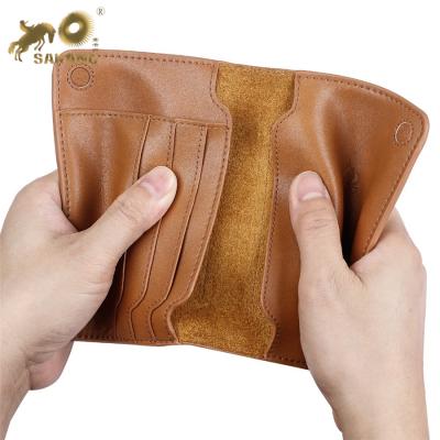 China High Quality Genuine Leather Passport Holder Passport Cover for sale