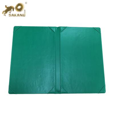 China PU Customized A3 Size Certificate Holder Printing Logo Diploma Document Cover for sale