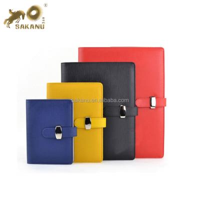 China Hardcover PU Diary Notebook Pocket Organizer Personal Planner for sale