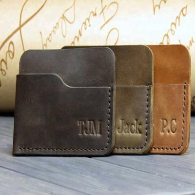 China Personalized men's retro wallet, leather wallet, the perfect men's gift, for sale