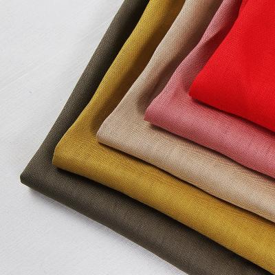 China Organic In Stock 100 Shirt Linen Casual Clothing Linen Fabric Pure Linen Fabrics for sale