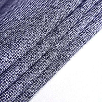 China Wholesale Acrylic Woven Fabric Men's Spandex Dobby Fabric New Design Cotton Blend Breathable Suit Fabric for sale