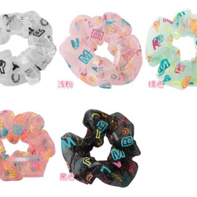 China European and American factory wholesale scrunchies new style design headbands bow large intestine circle hair tie for sale