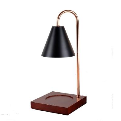 China Iron + Warmer Melting Wax Table Lamps 110-220V/50HZ Electric Scented Wax Wood Melting Candle for sale