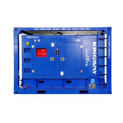 China Sullair ATEX certified Zone 2 Ex-Proof Air Compressor DNV standards lifting frame 186CFM 100 Psi Te koop