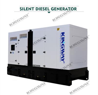 China Sistema de generador diesel silencioso de Kingway 500KVA Cummins Engine en venta