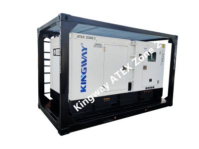 중국 200KVA ATEX Certified T3 Zone 2 Generator Set DNV standards Lifting Frame 판매용